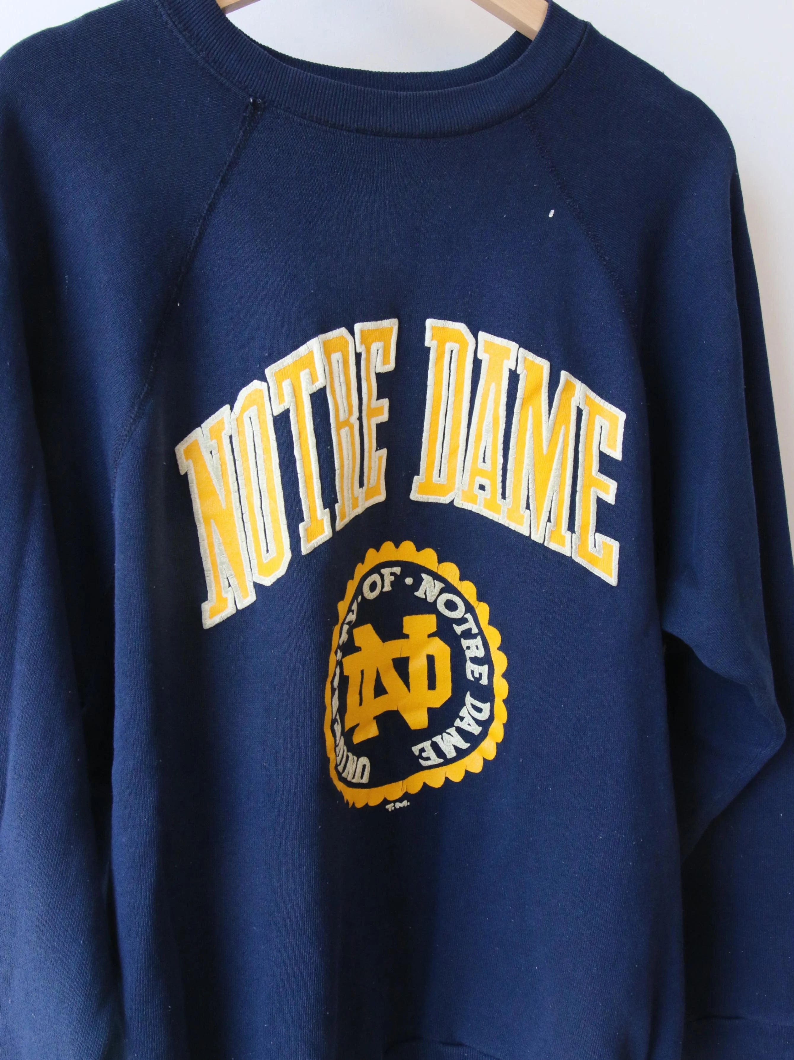 Vintage Notre Dame Sweatshirt