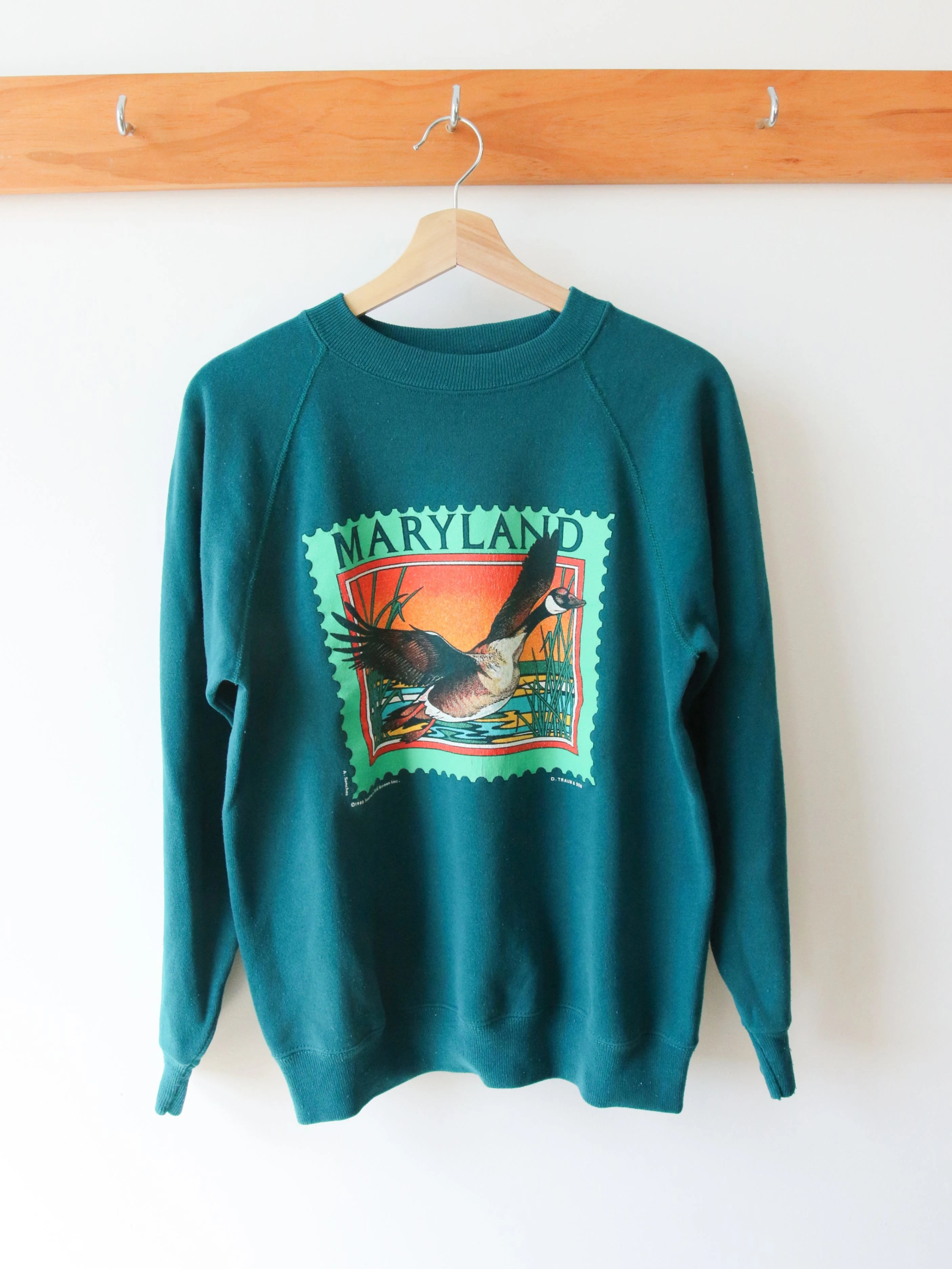Vintage Maryland Stamp Sweatshirt