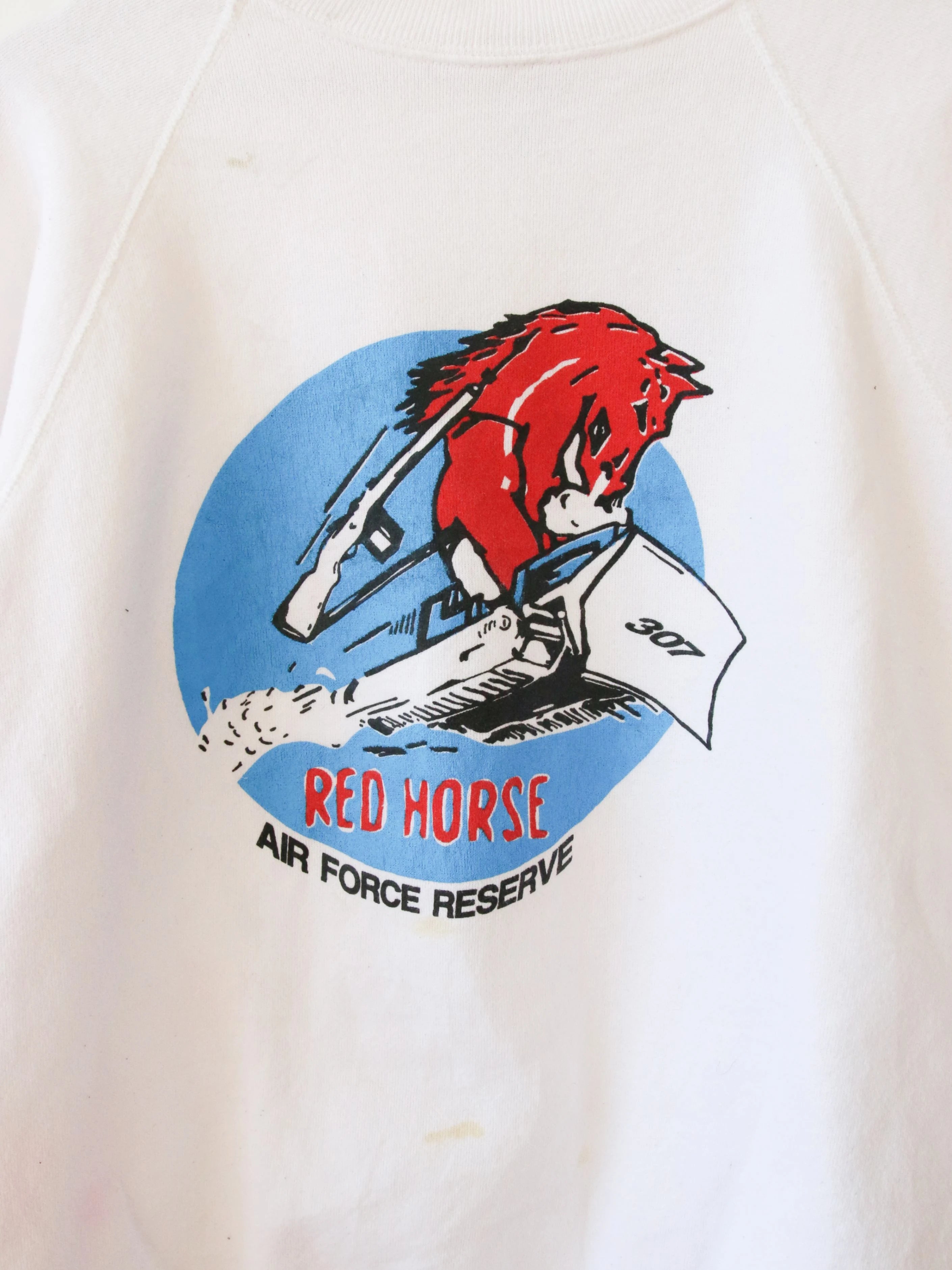 Vintage Red Horse Air Force Sweatshirt