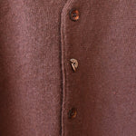 Vintage Chocolate Brown Cardigan
