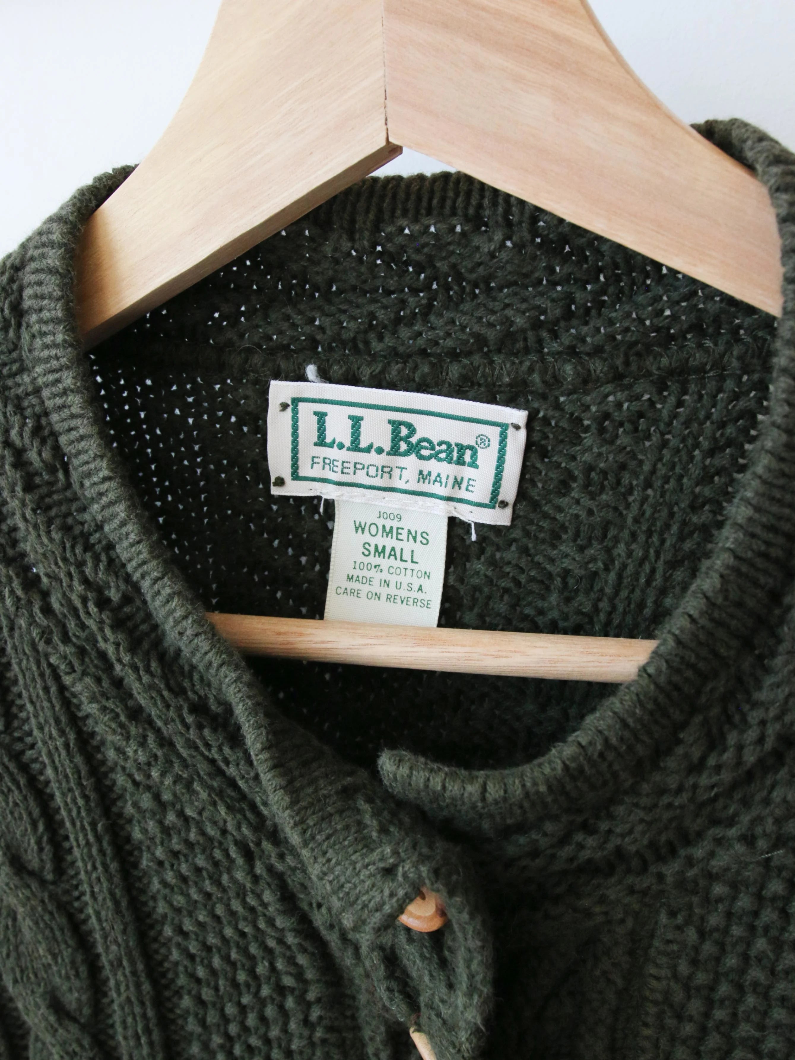 Vintage L.L. Bean Knit Cardigan