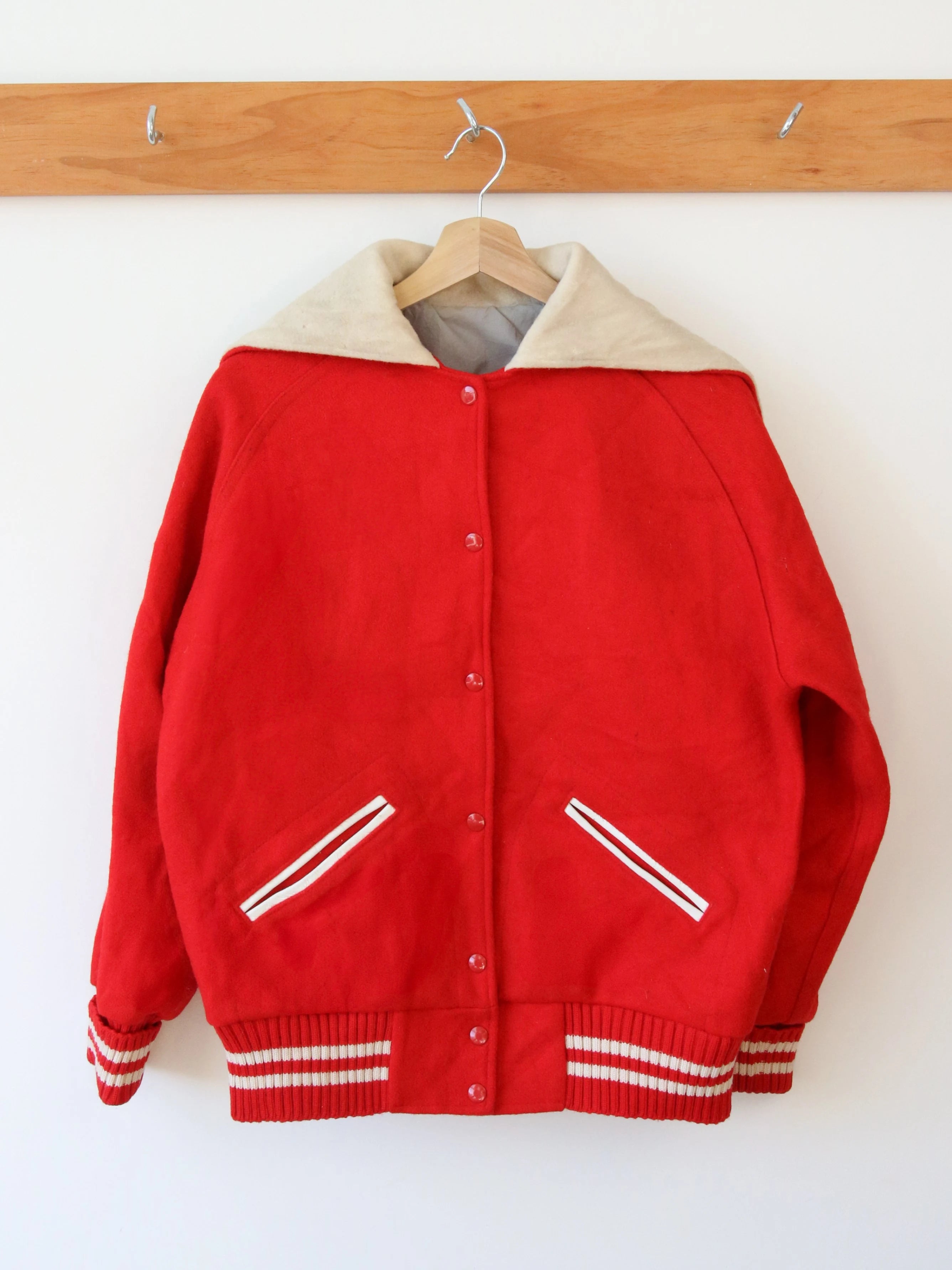 Vintage Red Varsity Jacket