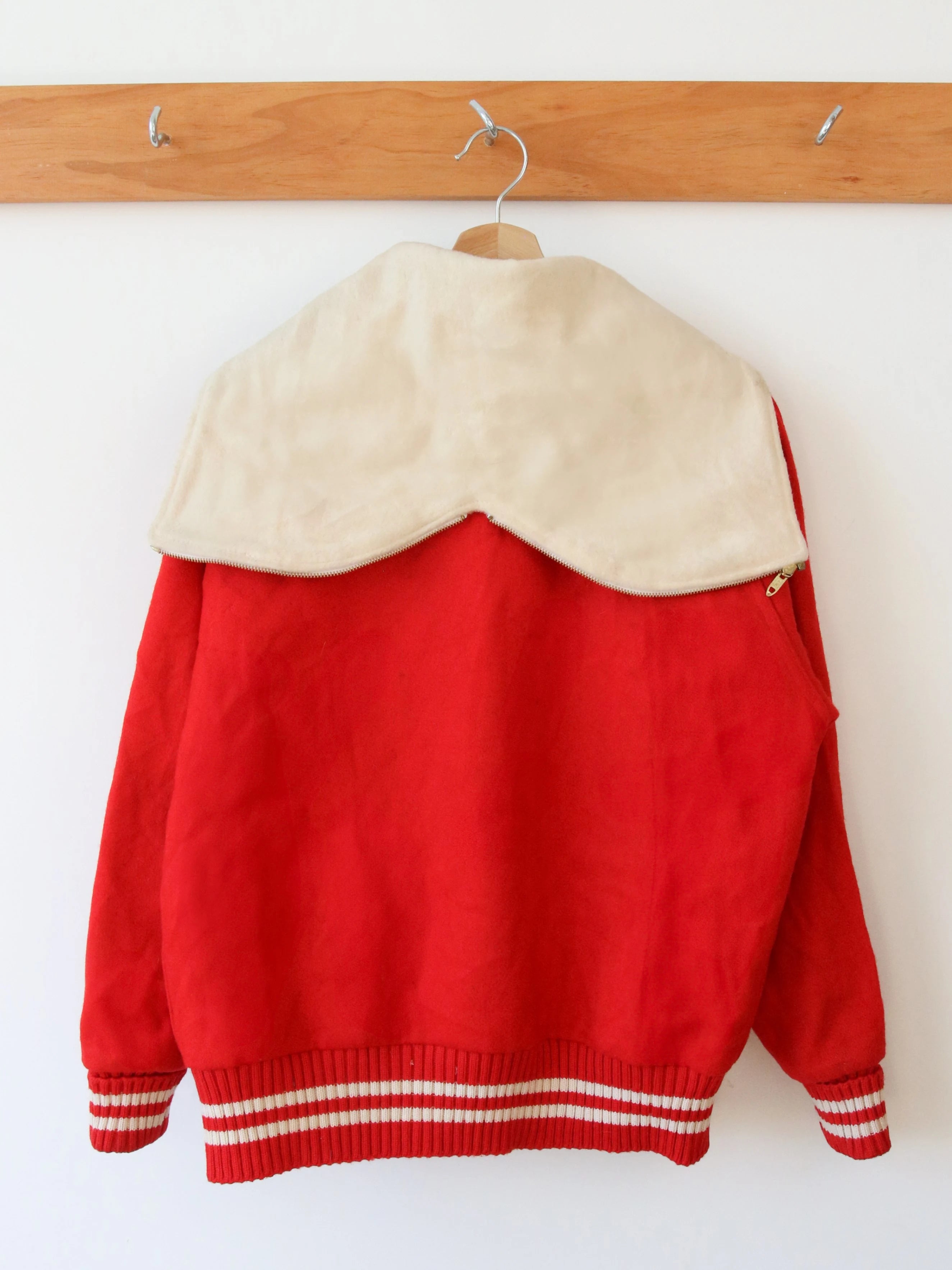 Vintage Red Varsity Jacket