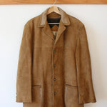 Vintage Caramel Suede Jacket