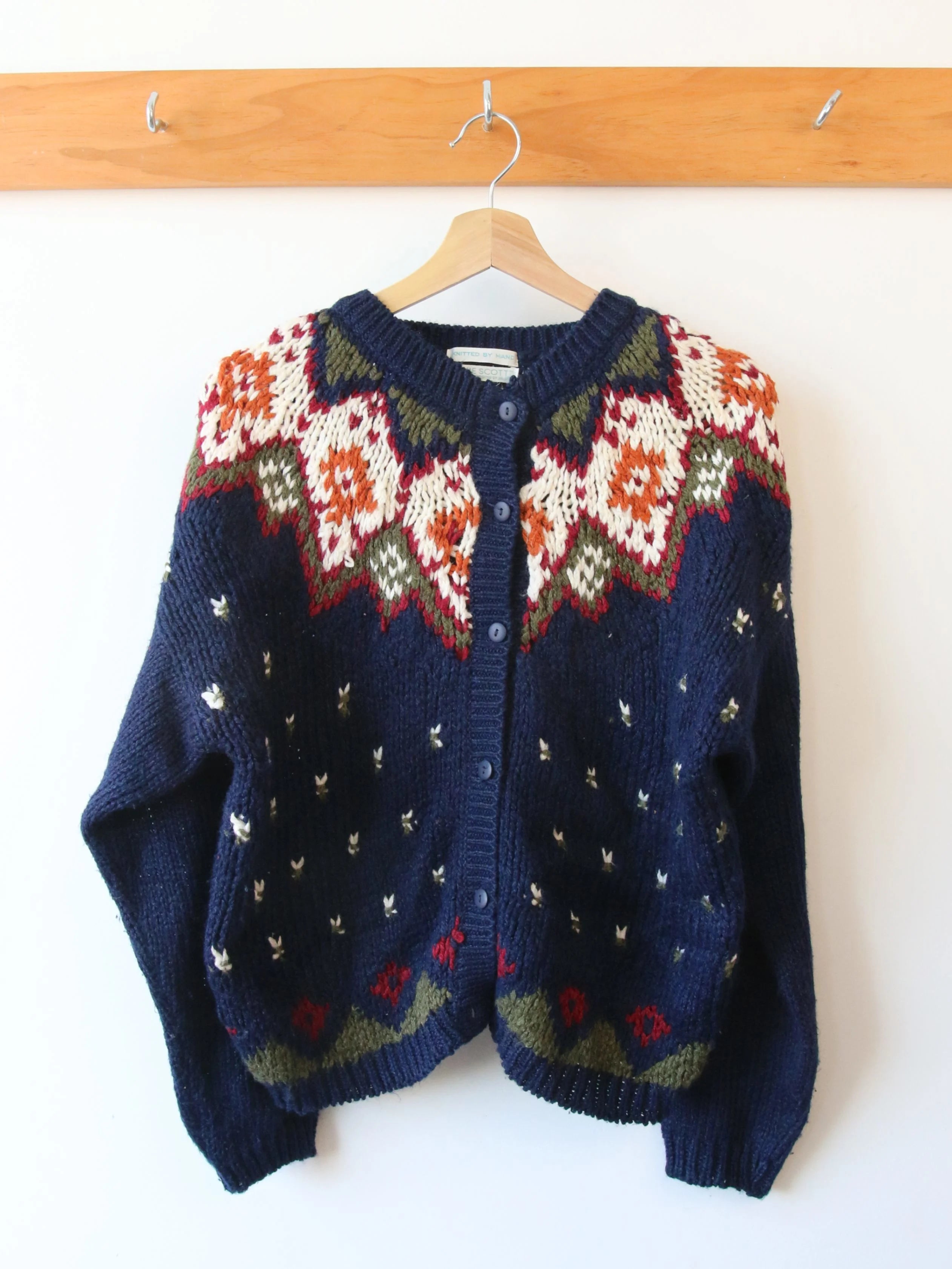 Vintage Fair Isle Cardigan