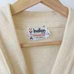 Vintage Cream Wool Cardigan